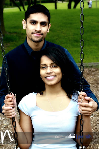 Joel and Nisha's E-Session in Arlington Heights, IL