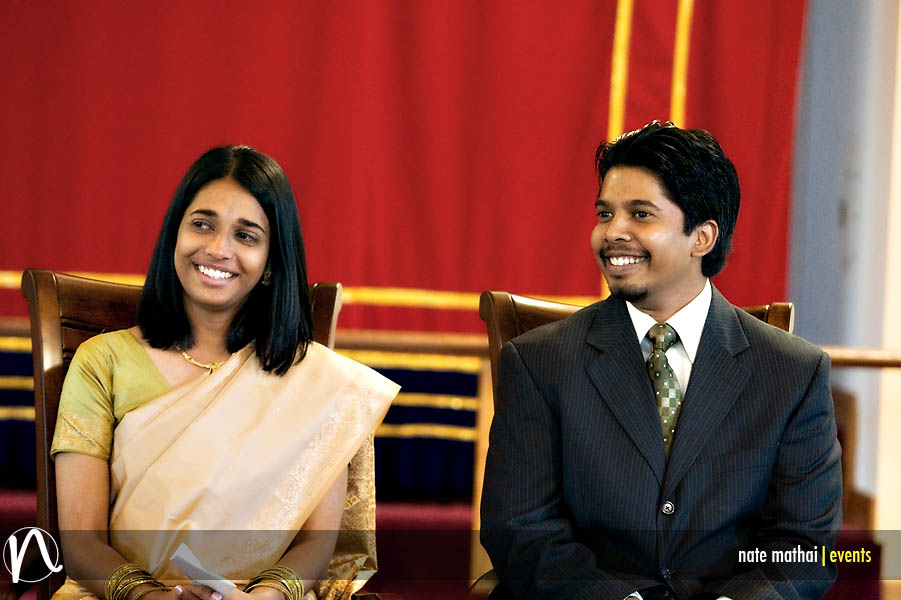 Linu and Sunil's Engagement at Chicago Mar Thoma Church in Des Plaines, IL
