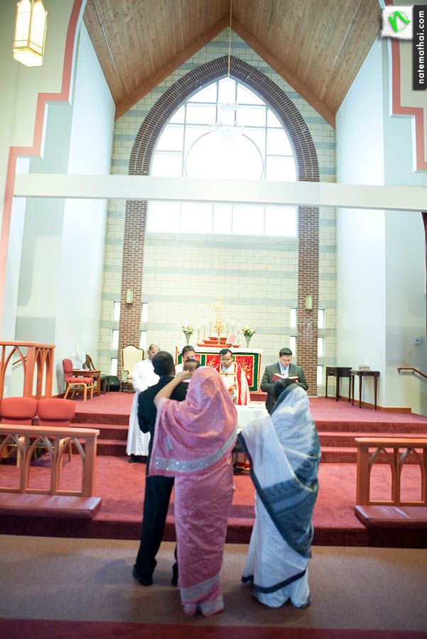 chicago wedding photographer. Baby Alyssa's Baptism at St. Thomas Mar Thoma Church in Lombard, IL