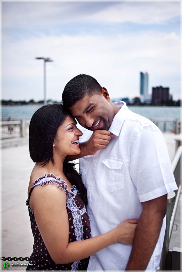 top image for Nima + Robin : modern portraits [teaser] by chicago wedding photographer nate mathai