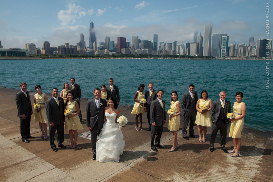 Mel + Jon's Wedding in Downtown Chicago | https://www.natemathai.com/2013/mel-jon-wedding-in-downtown-chicago/ chicago wedding photography images