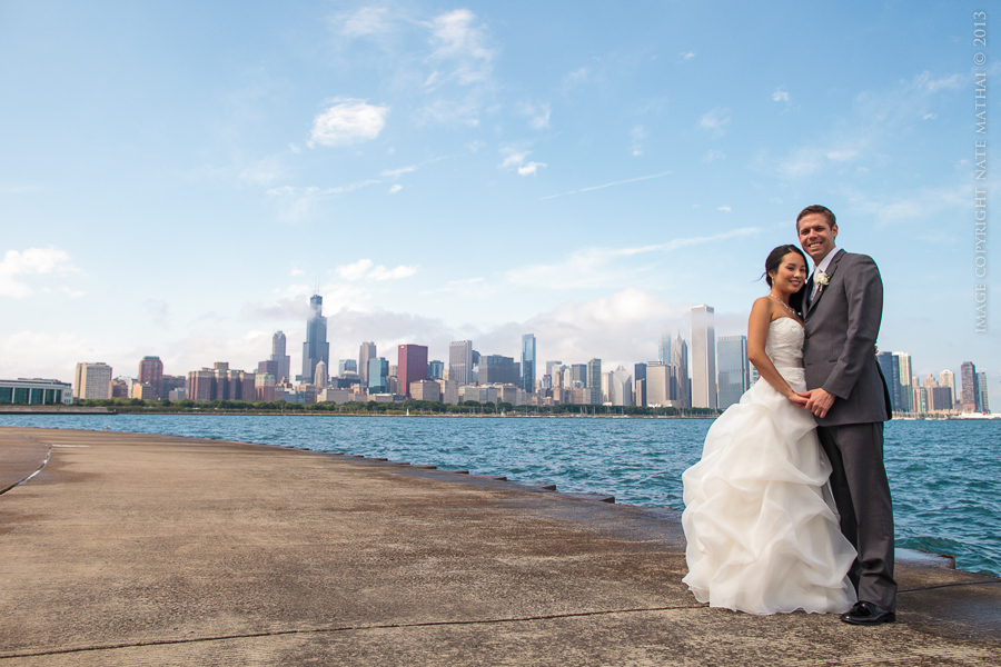 Mel + Jon's Wedding in Downtown Chicago | https://www.natemathai.com/2013/mel-jon-wedding-in-downtown-chicago/ chicago wedding photography images