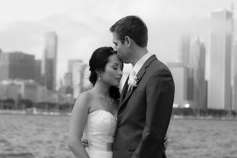 top image for Mel + Jon’s Wedding in Downtown Chicago by chicago wedding photographer nate mathai